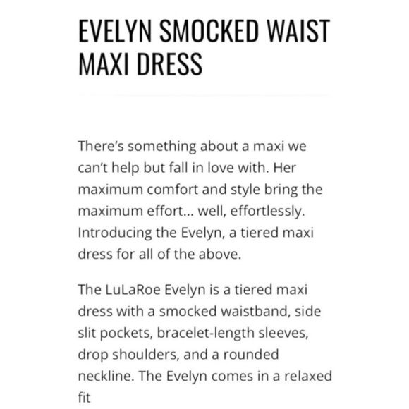 LuLaRoe Evelyn Maxi Dress Black Floral NWT 2XL - Picture 8 of 8